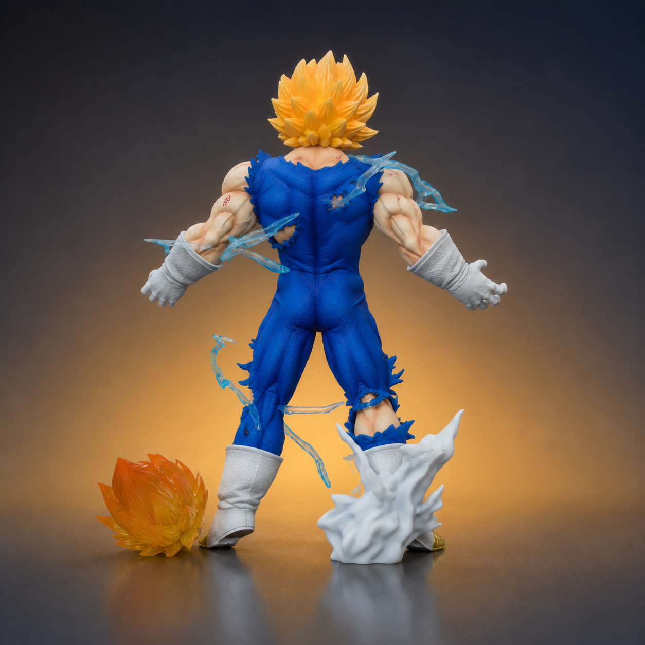 Dragon Ball Z Majin Vegeta Super Saiyan Action Figure | 22 cm Premium Anime Collectible