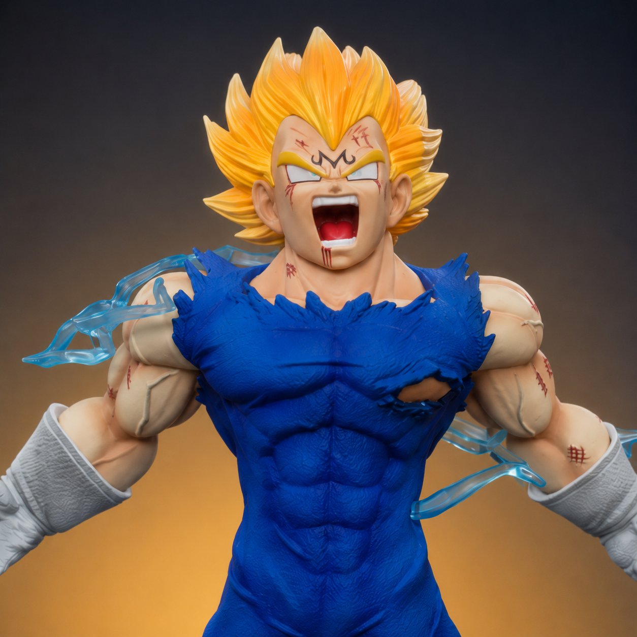 Dragon Ball Z Majin Vegeta Super Saiyan Action Figure | 22 cm Premium Anime Collectible