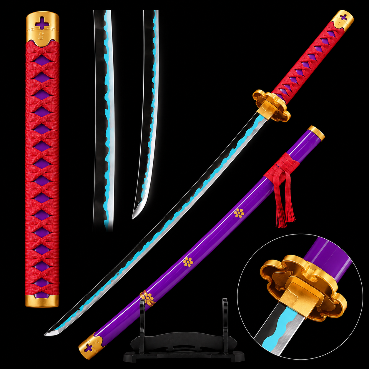 One Piece Roronoa Zoro Enma Katana Sword | 100 cm Premium Anime Collectible