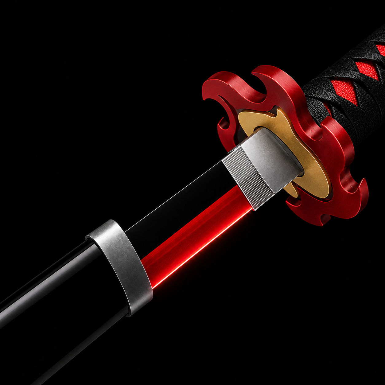 Tanjiro Fire Katana – Demon Slayer
