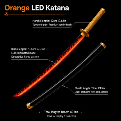 Yoriichi Nichirin Katana– Demon Slayer