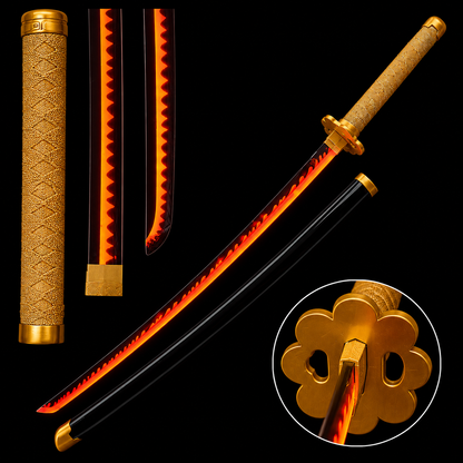 Yoriichi Nichirin Katana– Demon Slayer