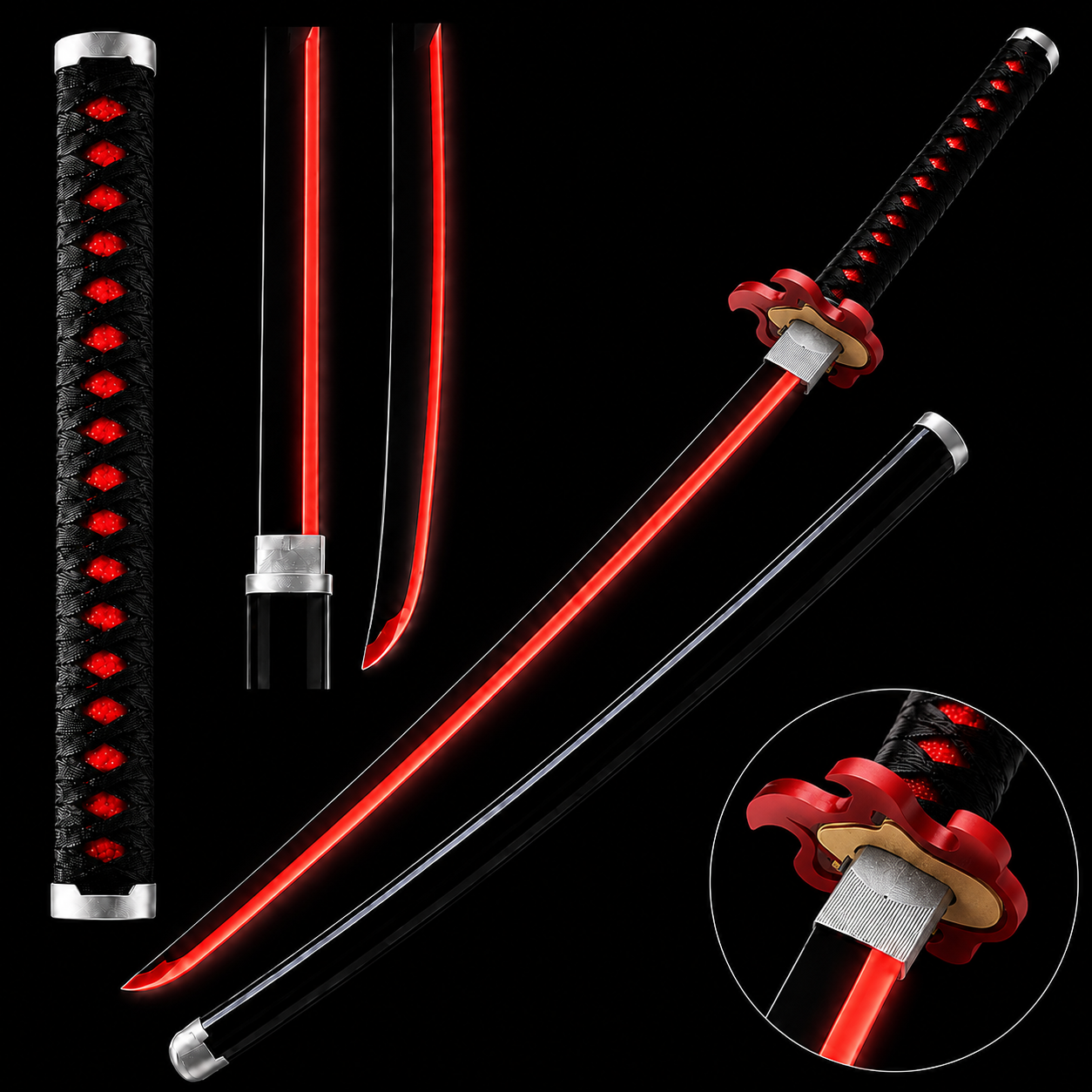 Tanjiro Fire Katana – Demon Slayer