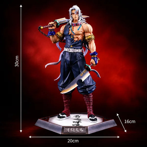 Demon Slayer Hashira Tengen Uzui Action Figure | 29 Cms |